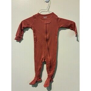 NWT Member's Mark Dark Pink 100% Organic Cotton Sleeper - 9M